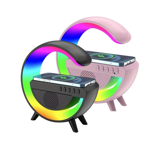 Carregador caixa e som e luminária RGB - Factor Store